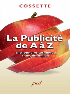 cover image of La Publicité de a à Z
